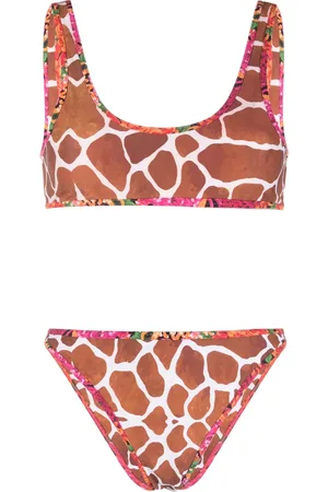 Reina Olga Bikini Coolio à imprimé giraffe
