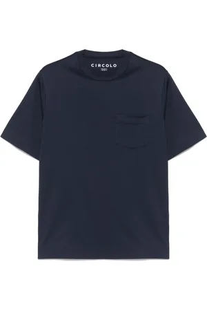 Circolo T-shirt à patch logo
