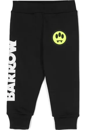 BARROW Pantalon de jogging en coton à logo imprimé