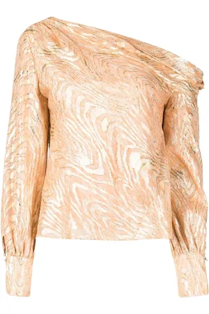 Simkhai Blouse Alice Moire à imprimé abstrait