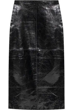 Sportmax Jupe en cuir
