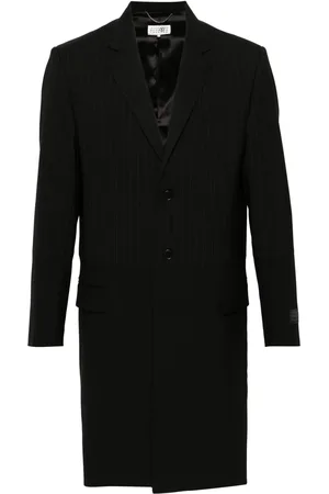 Maison Margiela Manteau boutonné à empiècements
