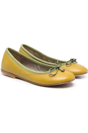 PèPè Ballerines en cuir à détail de nœud