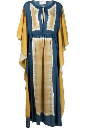 Alberta Ferretti Caftan à imprimé abstrait