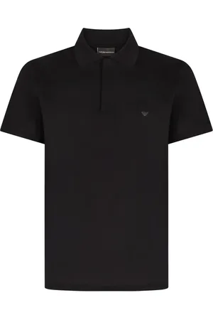 Emporio Armani Polo à logo imprimé