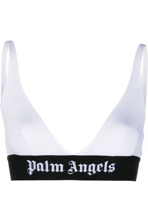 Palm Angels Soutien-gorge triangle à bande logo