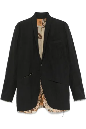 CHIAHUNG SU Manteau ample à découpe