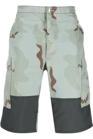 OAMC Short cargo à motif camouflage