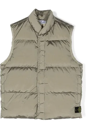 Stone Island Gilet matelassé à patch logo