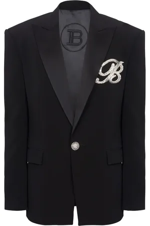 Balmain Blazer à simple boutonnage