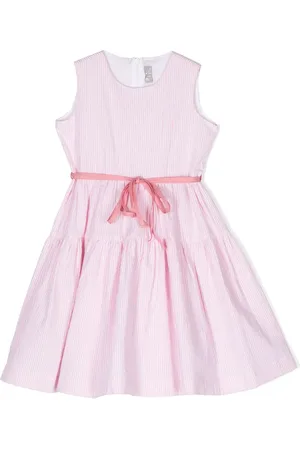 Il gufo Robe rayée à design sans manches