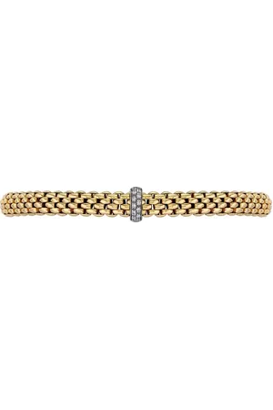 FOPE Bracelet Flexible en 18ct serti de diamants blancs