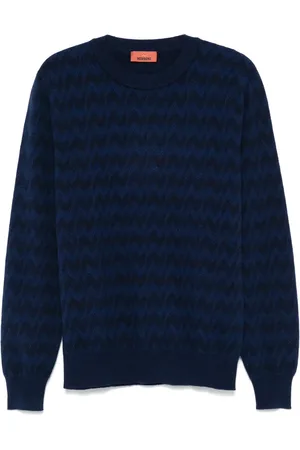 Missoni Pull à motif zig-zag