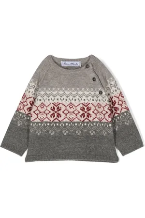 Tartine Et Chocolat Pull en maille Fair Isle