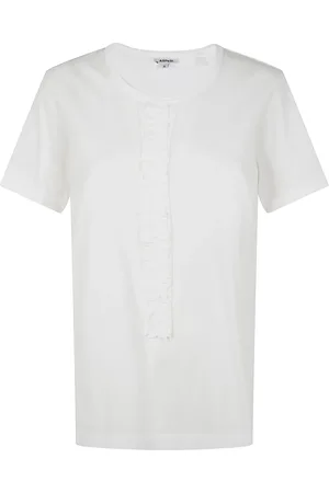 Aspesi T-shirt à détails volantés