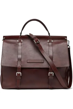 Brunello Cucinelli Sac en cuir à boucle