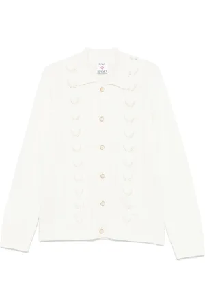 Casablanca Cardigan à perles artificielles