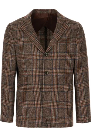 BARBA Blazer à carreaux