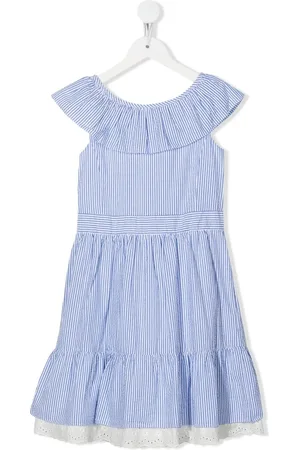 Ralph Lauren Robe évasée à rayures