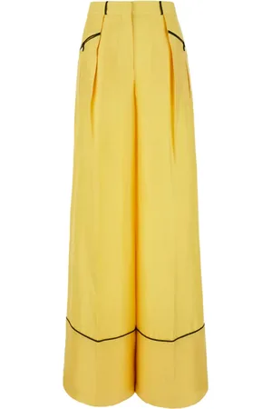 Bally Pantalon palazzo en soie