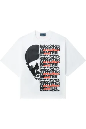 Kolor X On-U Sound t-shirt à imprimé visage