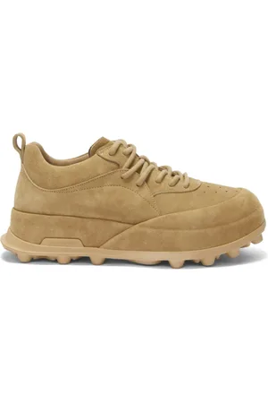 Jil Sander Baskets en daim à motif Orb