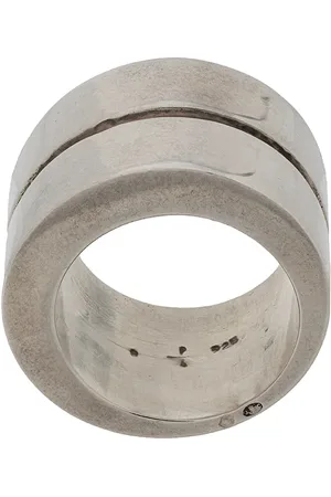 PARTS OF FOUR Bague Crescent Crevice à design superposé