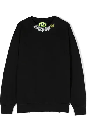 BARROW Sweat en coton à logo imprimé
