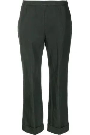 Aspesi Pantalon court à coupe évasée
