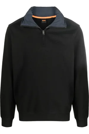 HUGO BOSS Hoodie à col montant