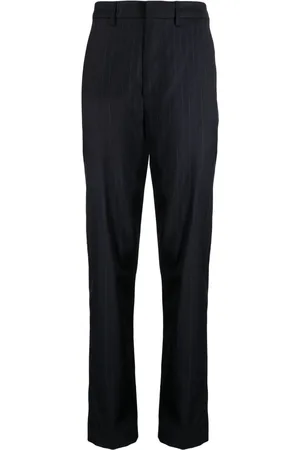 Dunhill Pantalon fuselé à fines rayures