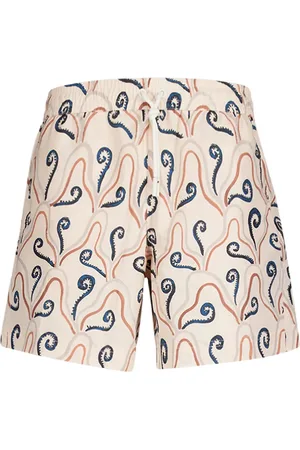 COMMAS Short de bain à imprimé graphique