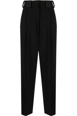 Moschino Pantalon court à taille haute