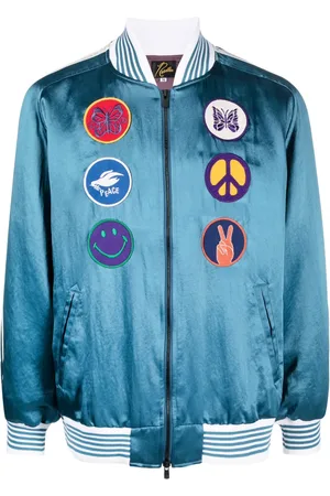 Pins & Needles Veste bomber à détails de patchs