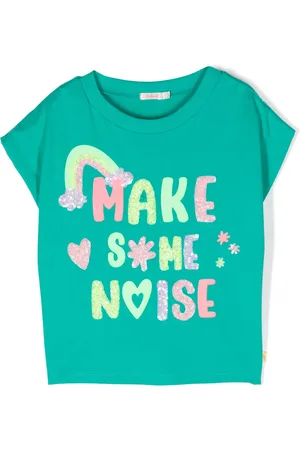Billieblush T-shirt en coton à slogan imprimé