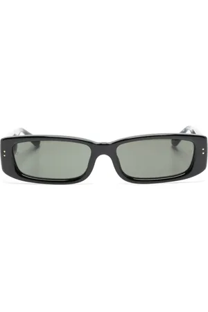 Linda Farrow Lunettes de soleil Talita à monture rectangulaire