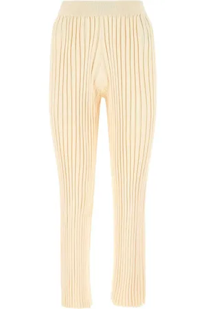 Jil Sander Pantalon droit à design plissé
