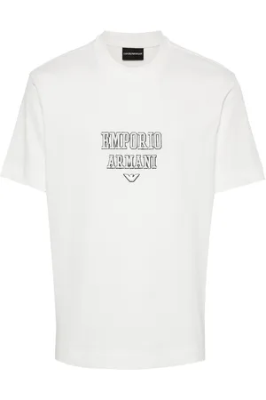 Emporio Armani T-shirt à logo brodé