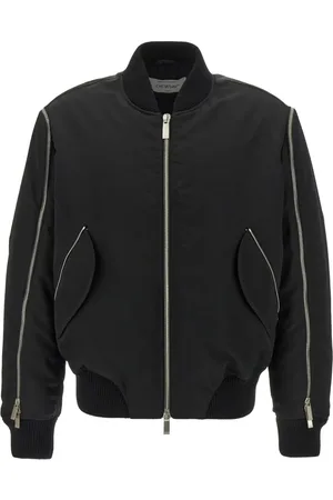 OFF-WHITE Veste bomber à fermeture zippée