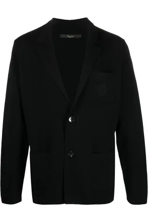 BILLIONAIRE Blazer en maille à simple boutonnage