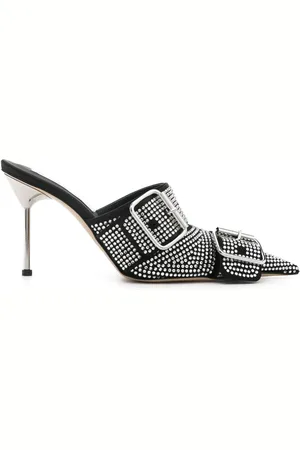 GIUSEPPE DI MORABITO Mules à ornements en cristal 100 mm