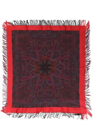 Saint Laurent Foulard à motif cachemire (années 1970)