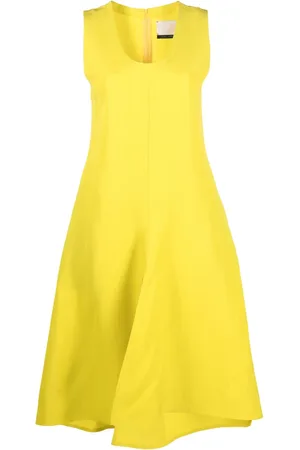 Calcaterra Robe mi-longue à col rond