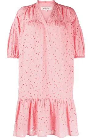 Diane von Furstenberg Robe courte Agar à manches bouffantes