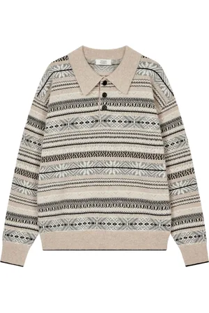 Studio Tomboy Polo à motif géométrique