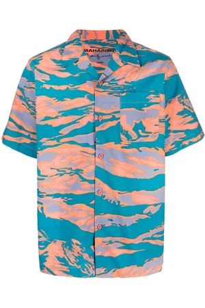 Maharishi Chemise imprimée à col officier