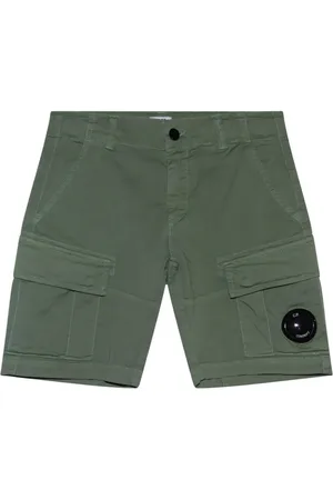 C.P. Company Short de sport à lentille de lunette signature