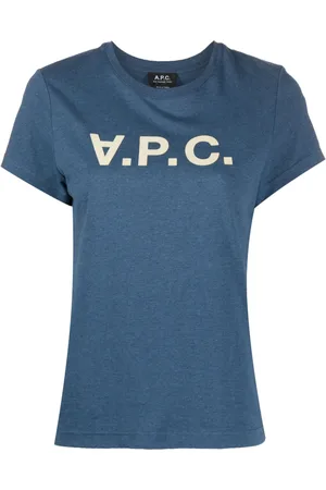 A.P.C. T-shirt en coton à logo VPC floqué