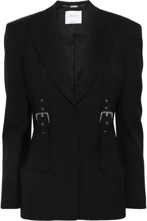 BLUMARINE Blazer à détail de boucle