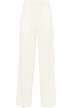 OFFICINE GENERALE Pantalon palazzo Nastia à taille haute